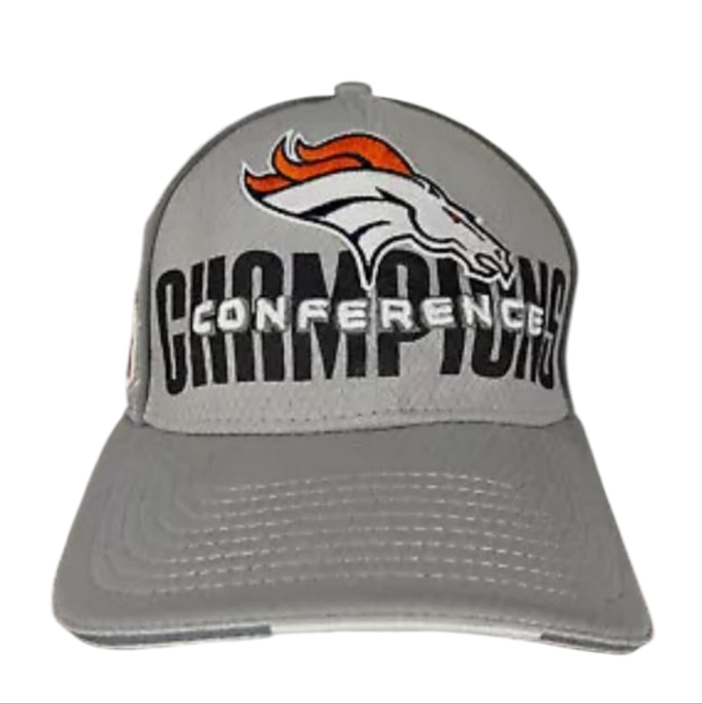 NFL Super Bowl XLVIII Broncos Conference Champions AFC Champs Cap Hat OS